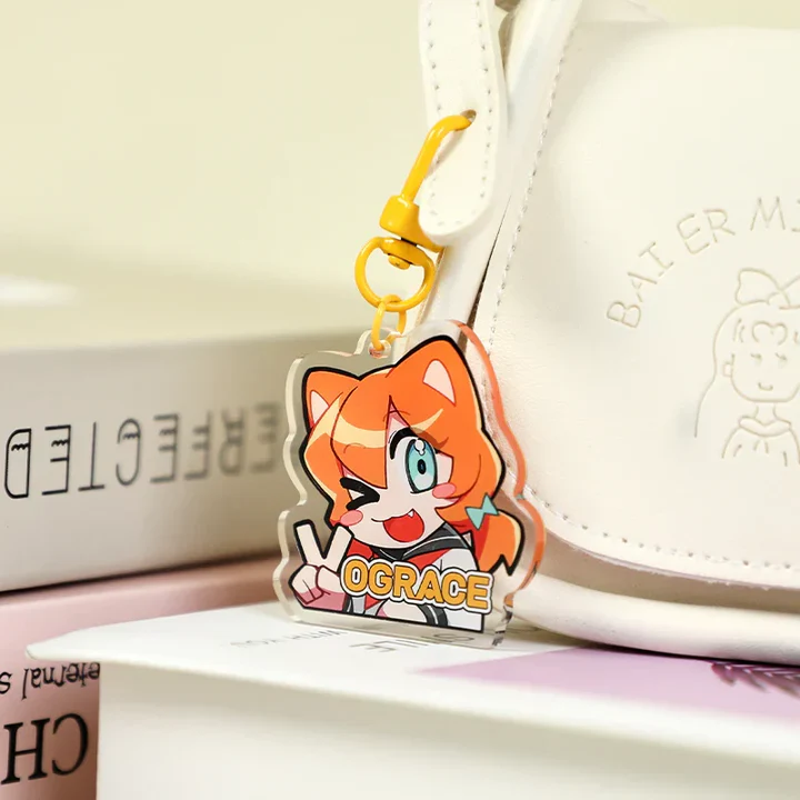 How Holographic Acrylic Keychains Enhance Merchandise Collections